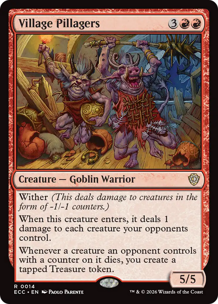 Village Pillagers [Lorwyn Eclipsed Commander] | Clutch Gaming