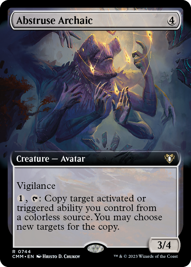 Abstruse Archaic (Extended Art) [Commander Masters] | Clutch Gaming