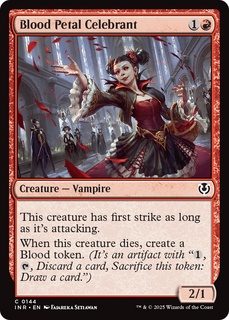 Blood Petal Celebrant [Innistrad Remastered] | Clutch Gaming