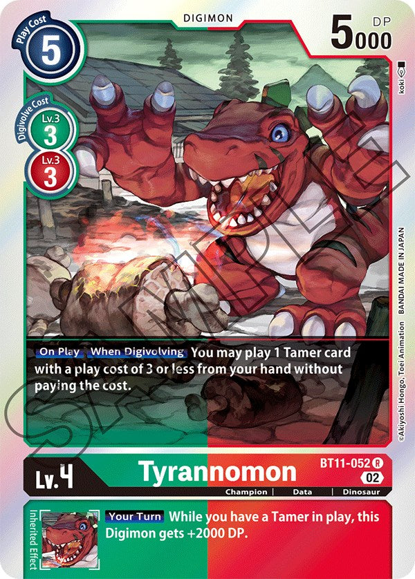 Tyrannomon [BT11-052] [Dimensional Phase] | Clutch Gaming