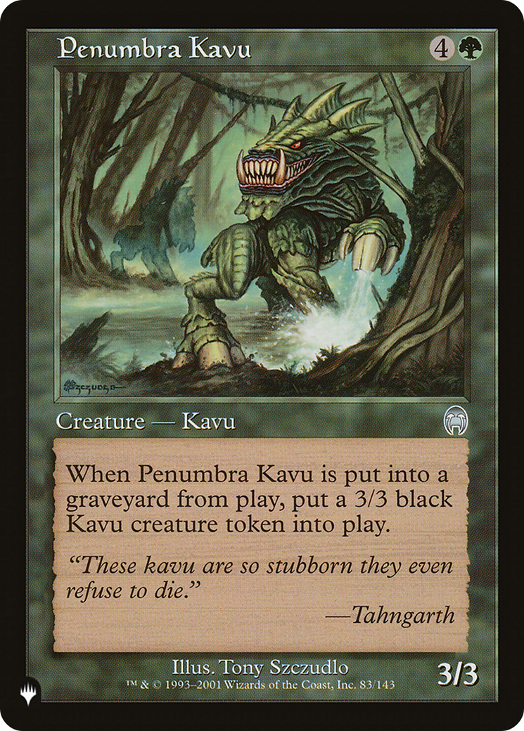 Penumbra Kavu [The List Reprints] | Clutch Gaming