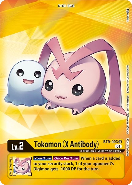 Tokomon (X Antibody) [BT9-003] (Alternative Art - Box Topper) [X Record] | Clutch Gaming