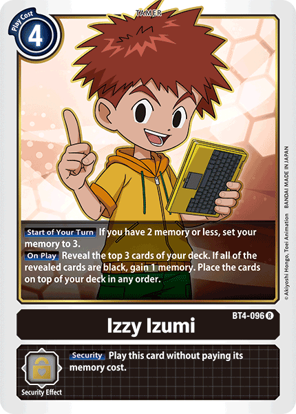 Izzy Izumi [BT4-096] [Great Legend] | Clutch Gaming