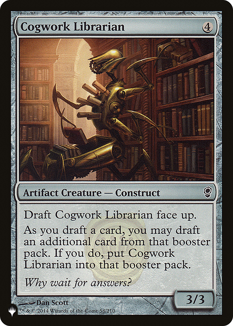 Cogwork Librarian [The List Reprints] | Clutch Gaming