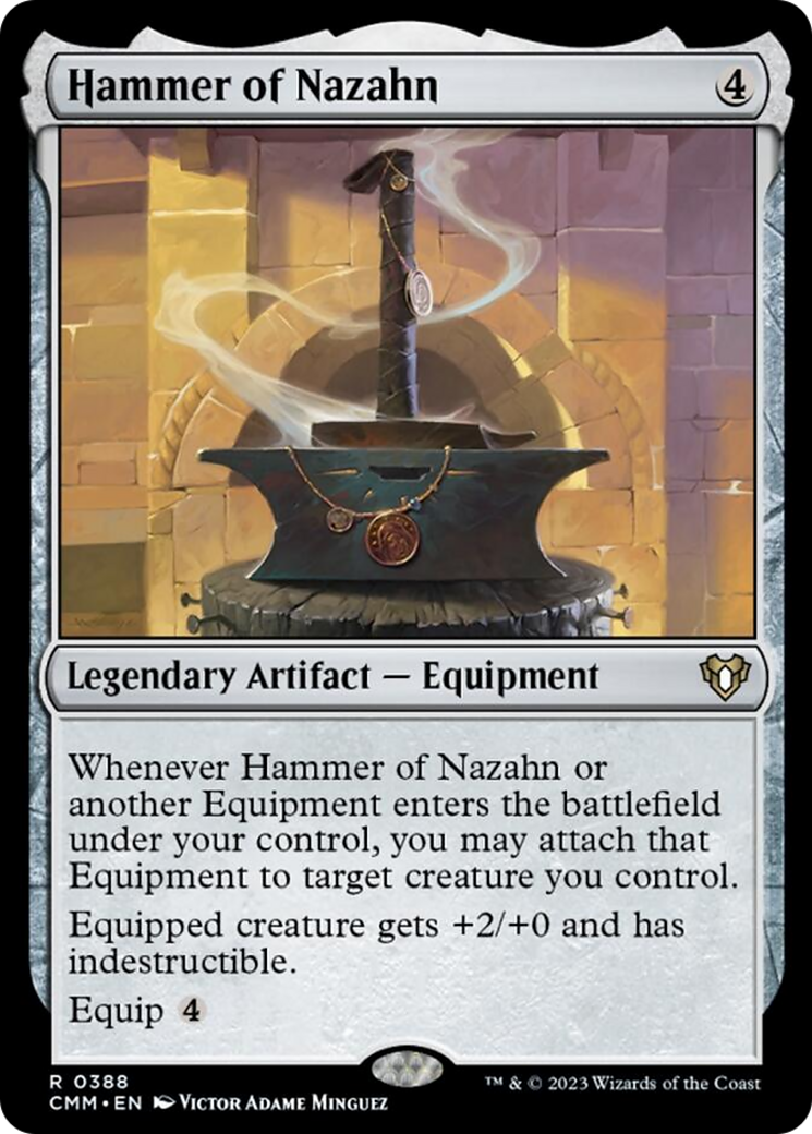 Hammer of Nazahn [Commander Masters] | Clutch Gaming