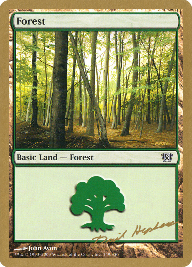 Forest (dh349) (Dave Humpherys) [World Championship Decks 2003] | Clutch Gaming