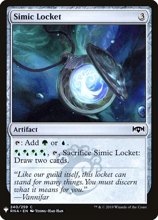 Simic Locket [Mystery Booster] | Clutch Gaming