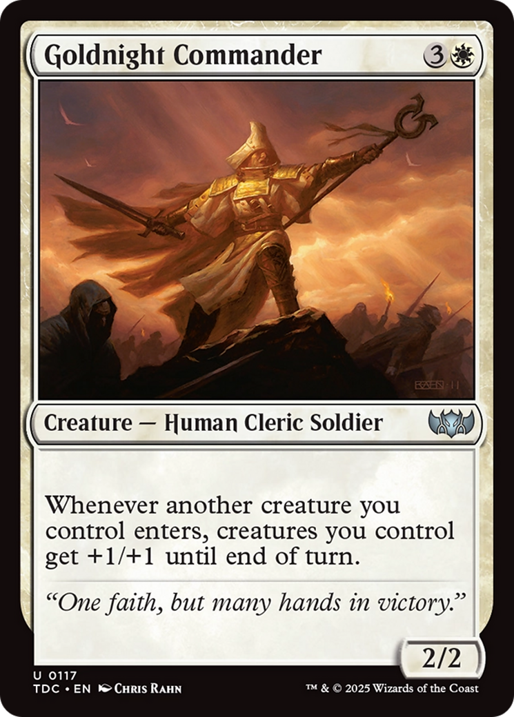 Goldnight Commander [Tarkir: Dragonstorm Commander] | Clutch Gaming