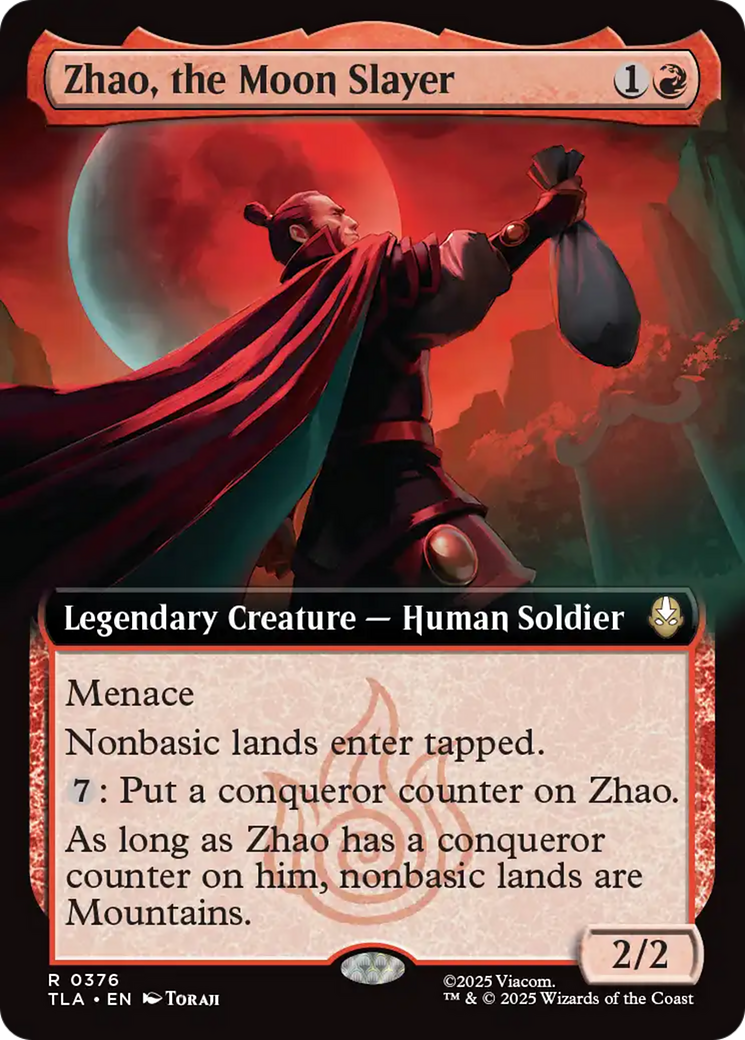Zhao, the Moon Slayer (Extended Art) [Avatar: The Last Airbender] | Clutch Gaming