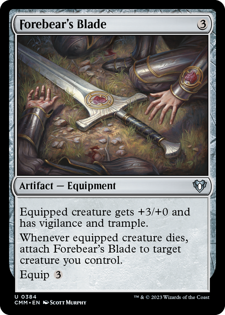 Forebear's Blade [Commander Masters] | Clutch Gaming