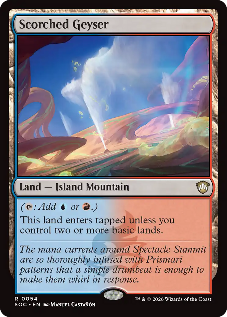 Scorched Geyser [Secrets of Strixhaven Commander] | Clutch Gaming