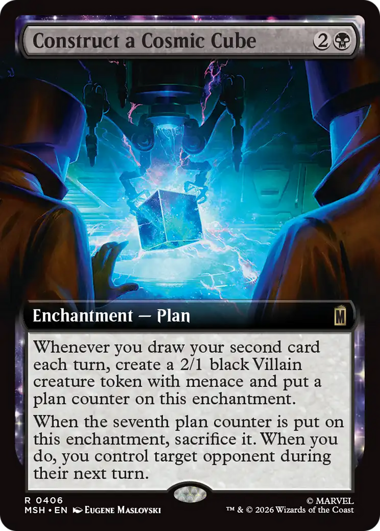 Construct a Cosmic Cube (Extended Art) [Marvel Super Heroes] | Clutch Gaming