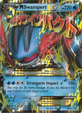 M Swampert EX (XY87) (Jumbo Card) [XY: Black Star Promos] | Clutch Gaming