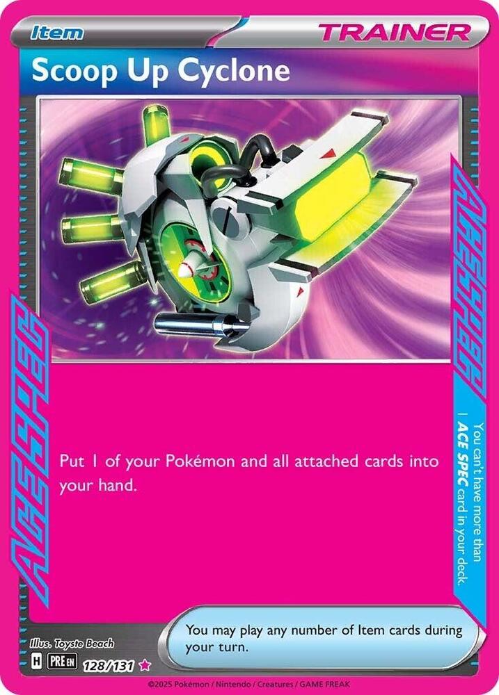 Scoop Up Cyclone (128/131) [Scarlet & Violet: Prismatic Evolutions] | Clutch Gaming