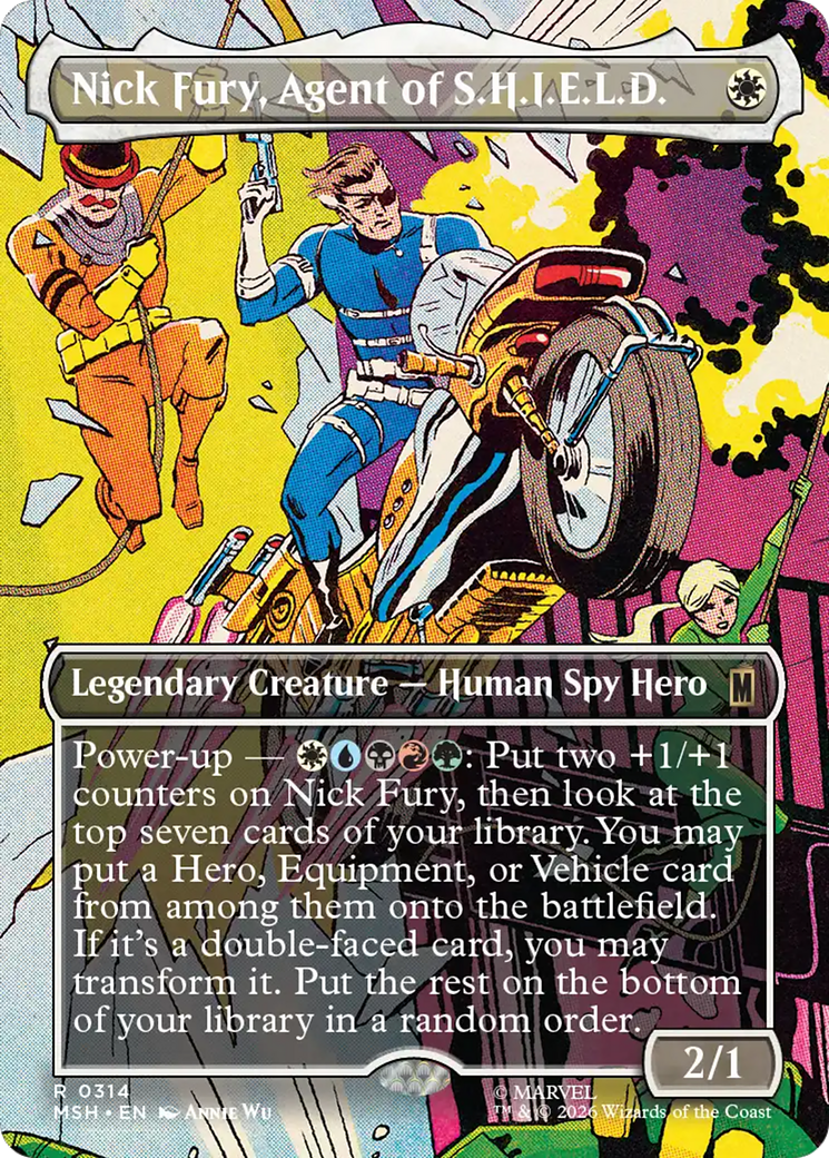 Nick Fury, Agent of S.H.I.E.L.D. (Borderless) [Marvel Super Heroes] | Clutch Gaming