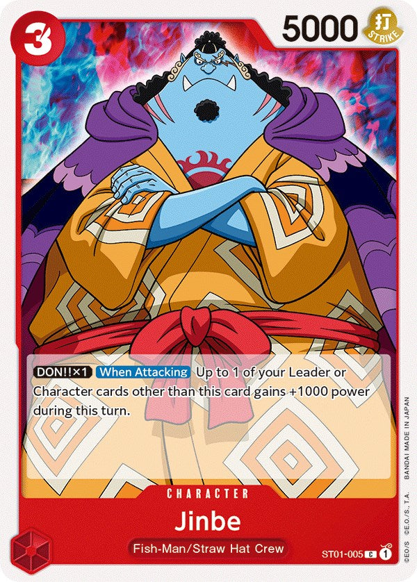 Jinbe [Starter Deck: Straw Hat Crew] | Clutch Gaming