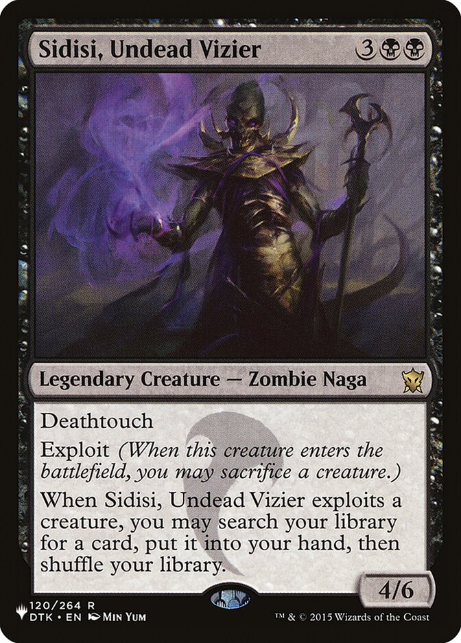 Sidisi, Undead Vizier [The List] | Clutch Gaming