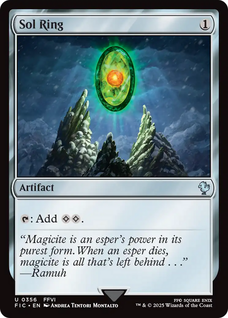 Sol Ring (0356) [FINAL FANTASY Commander] | Clutch Gaming