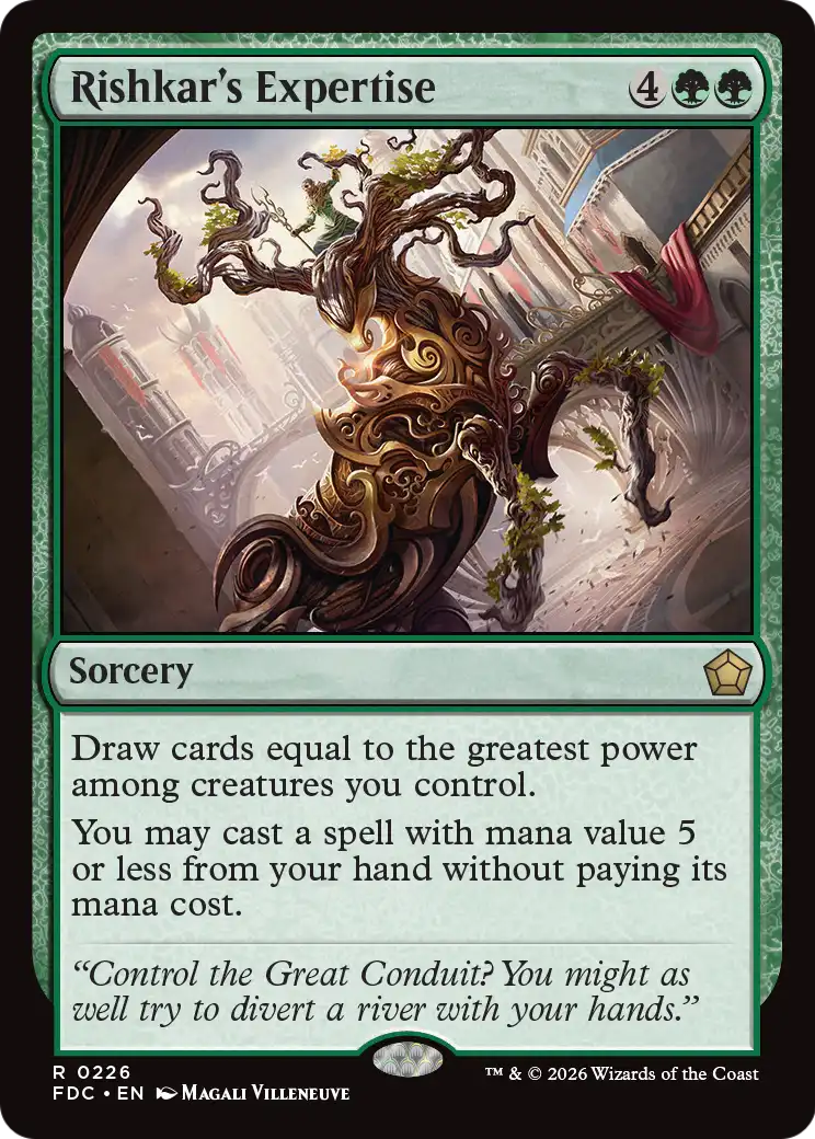 Rishkar's Expertise [Foundations Commander] | Clutch Gaming