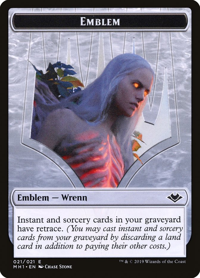 Wrenn and Six Emblem [Modern Horizons Tokens] | Clutch Gaming