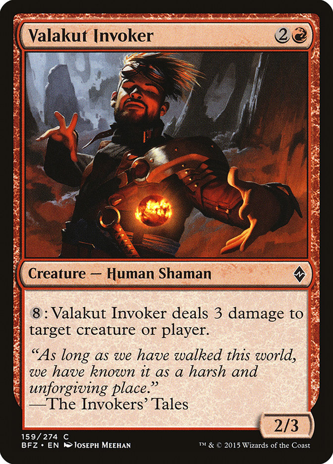 Valakut Invoker [Battle for Zendikar] | Clutch Gaming