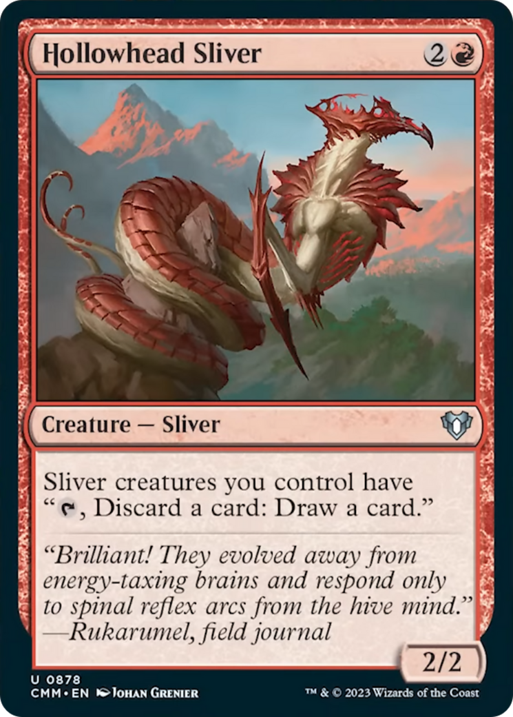 Hollowhead Sliver [Commander Masters] | Clutch Gaming