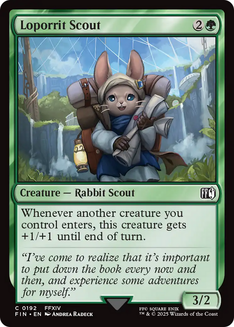 Loporrit Scout [FINAL FANTASY] | Clutch Gaming