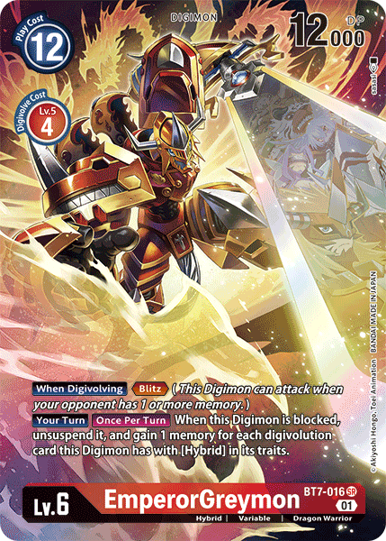 EmperorGreymon [BT7-016] (Alternate Art) [Next Adventure] | Clutch Gaming