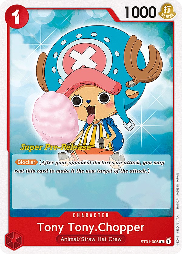 Tony Tony.Chopper [Super Pre-Release Starter Deck: Straw Hat Crew] | Clutch Gaming