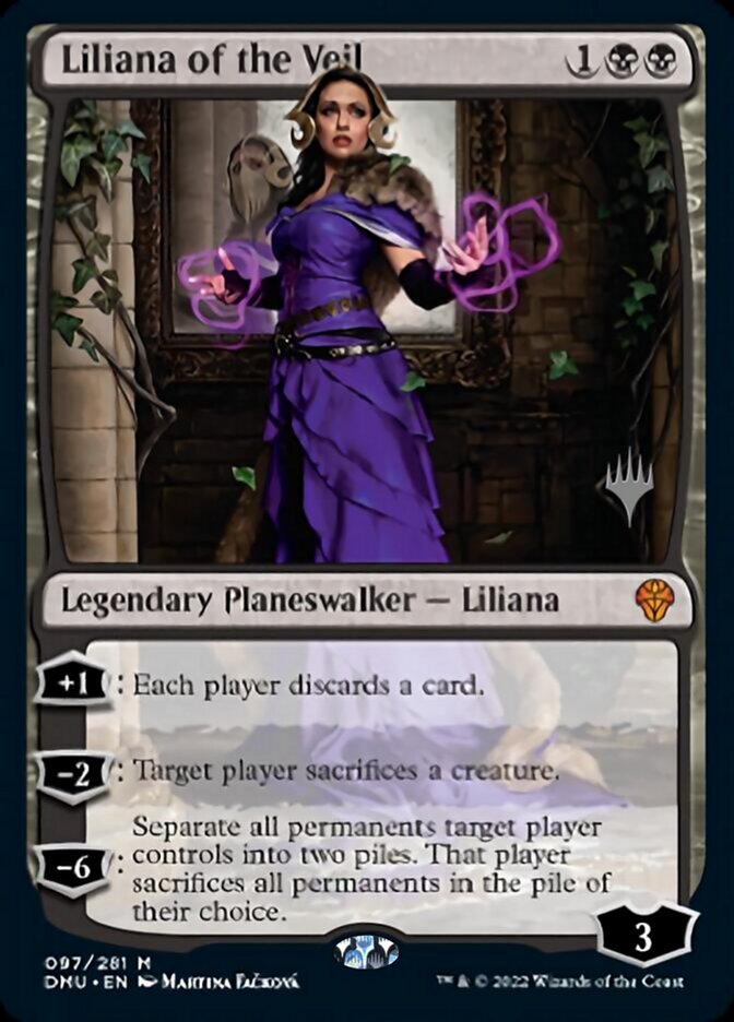 Liliana of the Veil (Promo Pack) [Dominaria United Promos] | Clutch Gaming