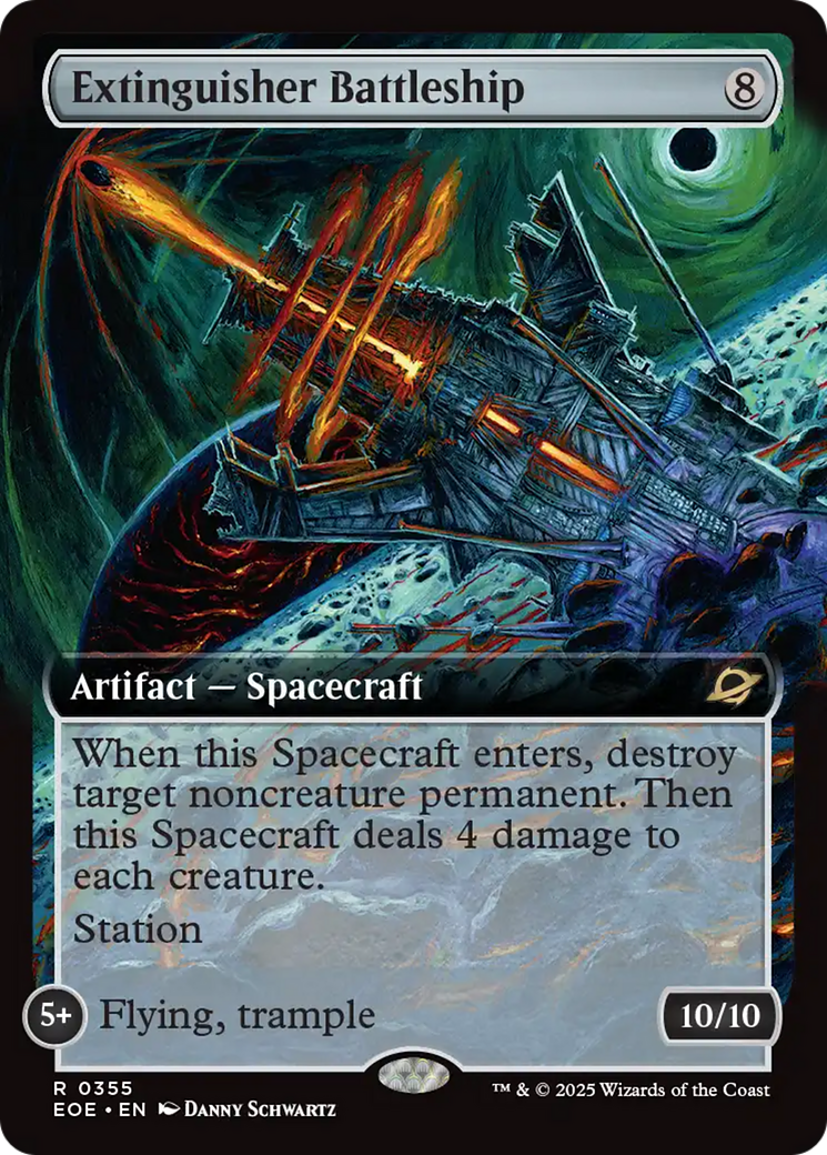 Extinguisher Battleship (Extended Art) [Edge of Eternities] | Clutch Gaming