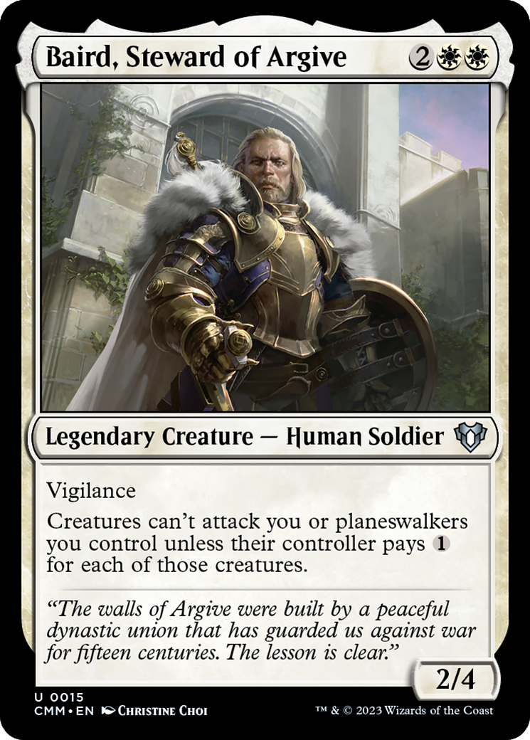 Baird, Steward of Argive [Commander Masters] | Clutch Gaming