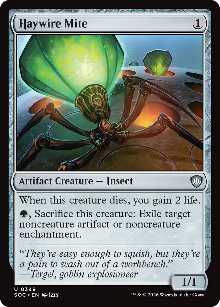 Haywire Mite [Secrets of Strixhaven Commander] | Clutch Gaming
