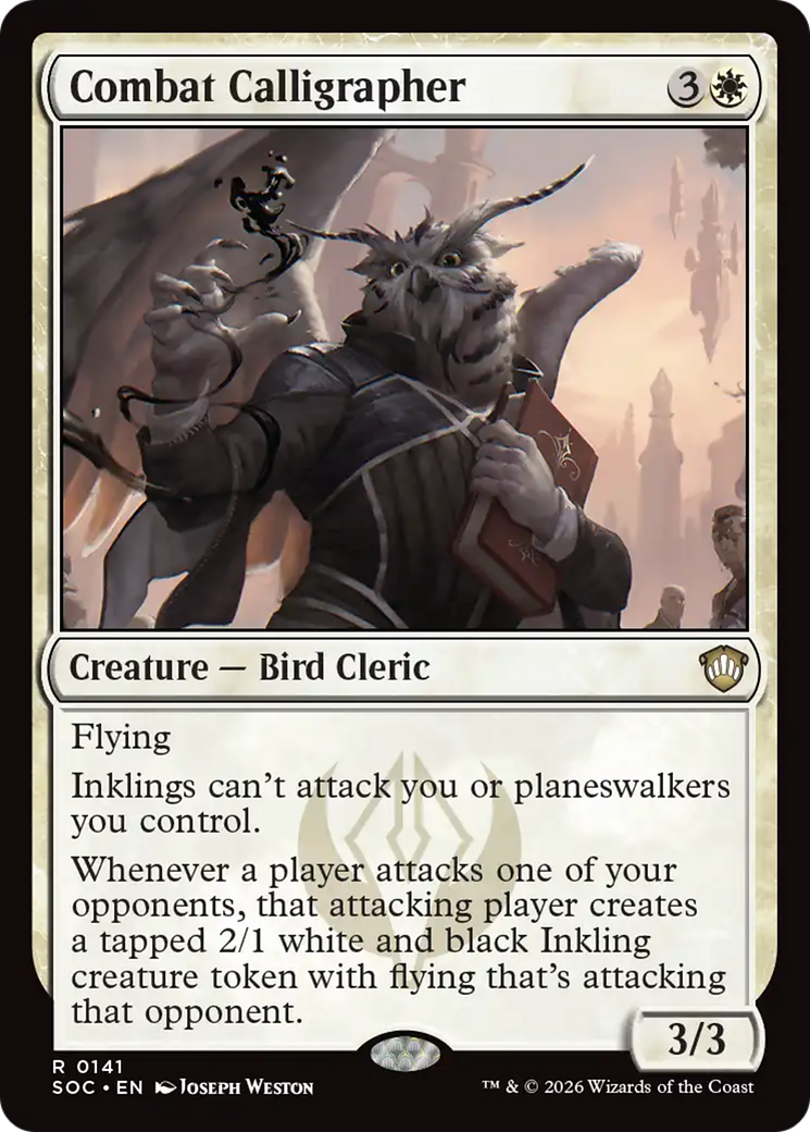 Combat Calligrapher [Secrets of Strixhaven Commander] | Clutch Gaming