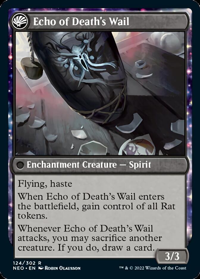 Tribute to Horobi // Echo of Death's Wail [Kamigawa: Neon Dynasty] | Clutch Gaming