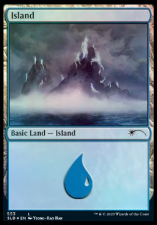 Island (Spirits) (553) [Secret Lair Drop Promos] | Clutch Gaming