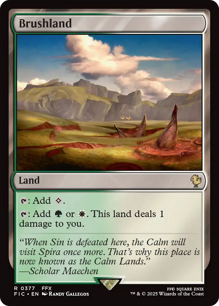 Brushland [FINAL FANTASY Commander] | Clutch Gaming