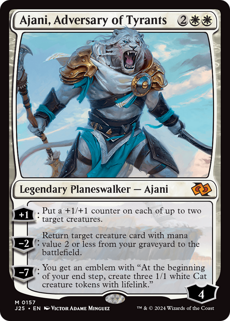 Ajani, Adversary of Tyrants [Foundations Jumpstart] | Clutch Gaming