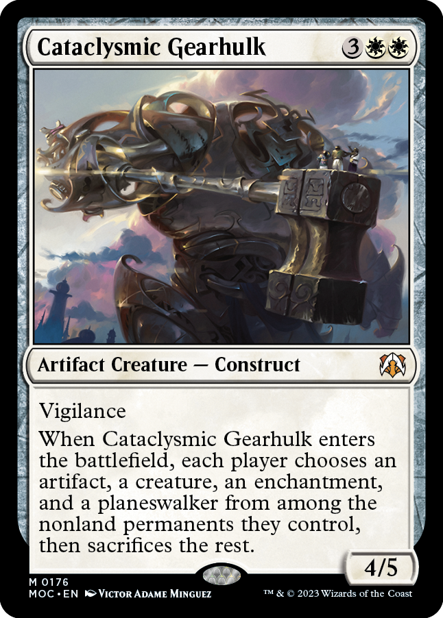 Cataclysmic Gearhulk [March of the Machine Commander] | Clutch Gaming