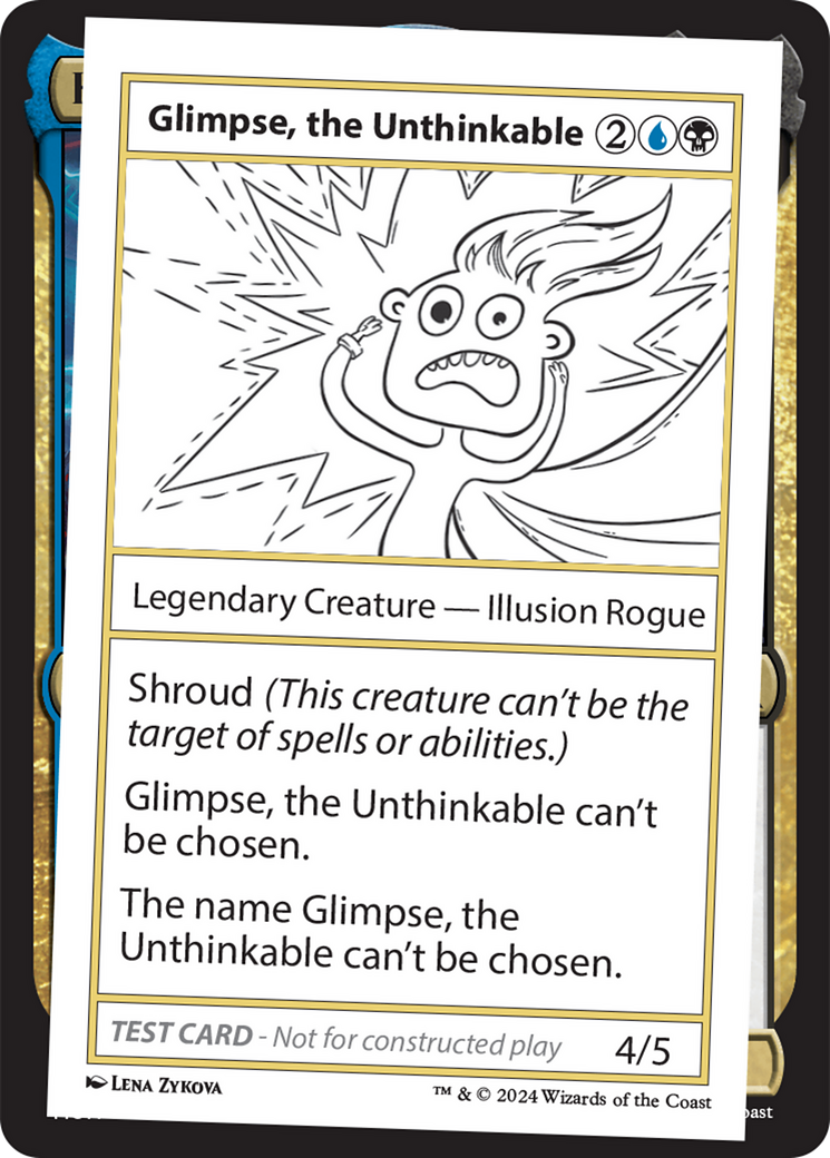 Glimpse, the Unthinkable [Mystery Booster 2 Playtest Cards] | Clutch Gaming