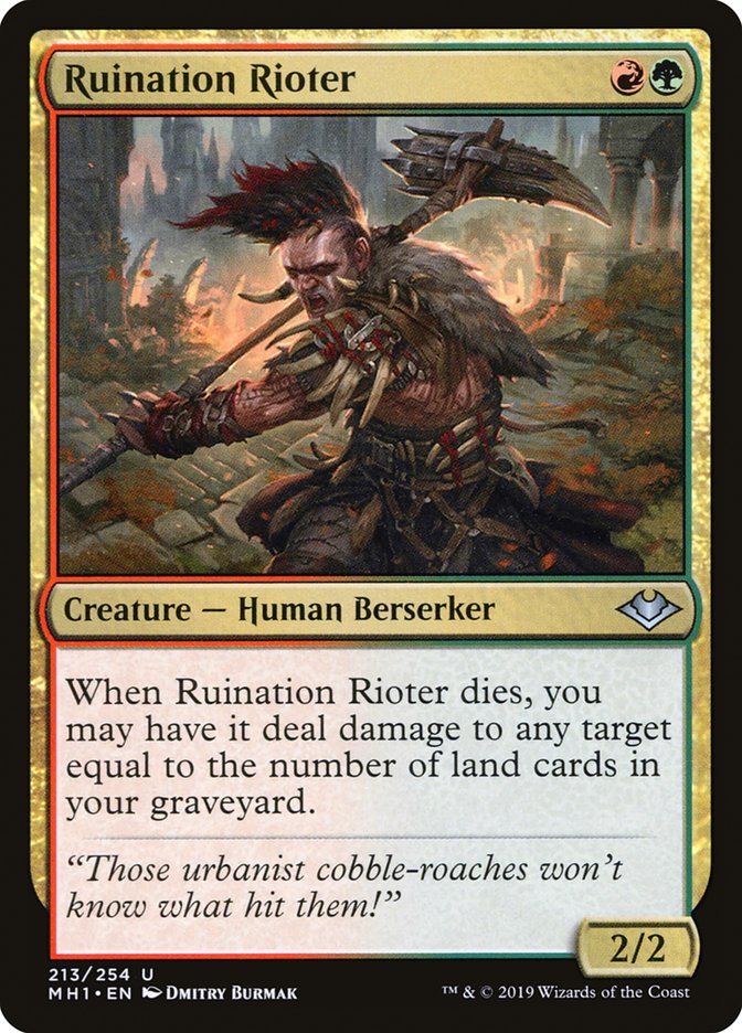 Ruination Rioter [Modern Horizons] | Clutch Gaming