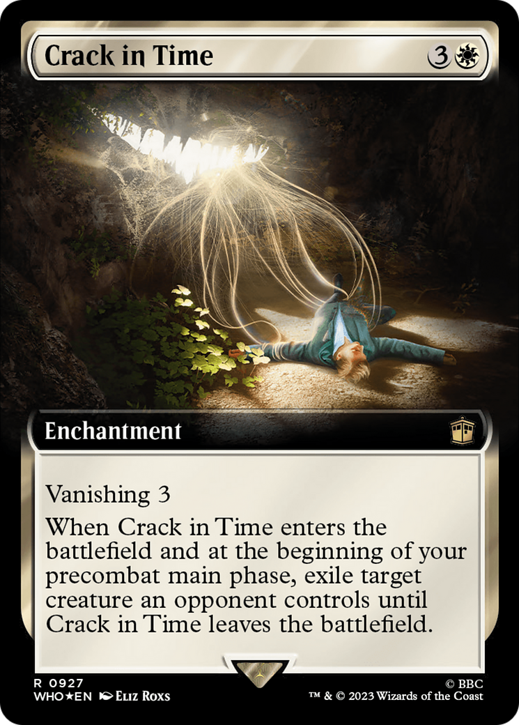 Crack in Time (Extended Art) (Surge Foil) [Doctor Who] | Clutch Gaming