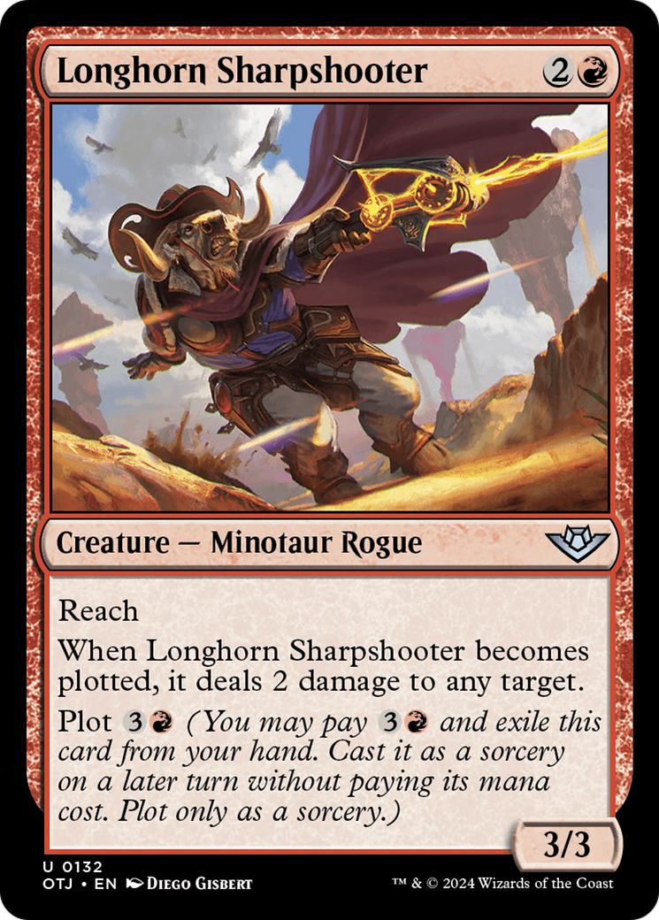 Longhorn Sharpshooter [Outlaws of Thunder Junction] | Clutch Gaming