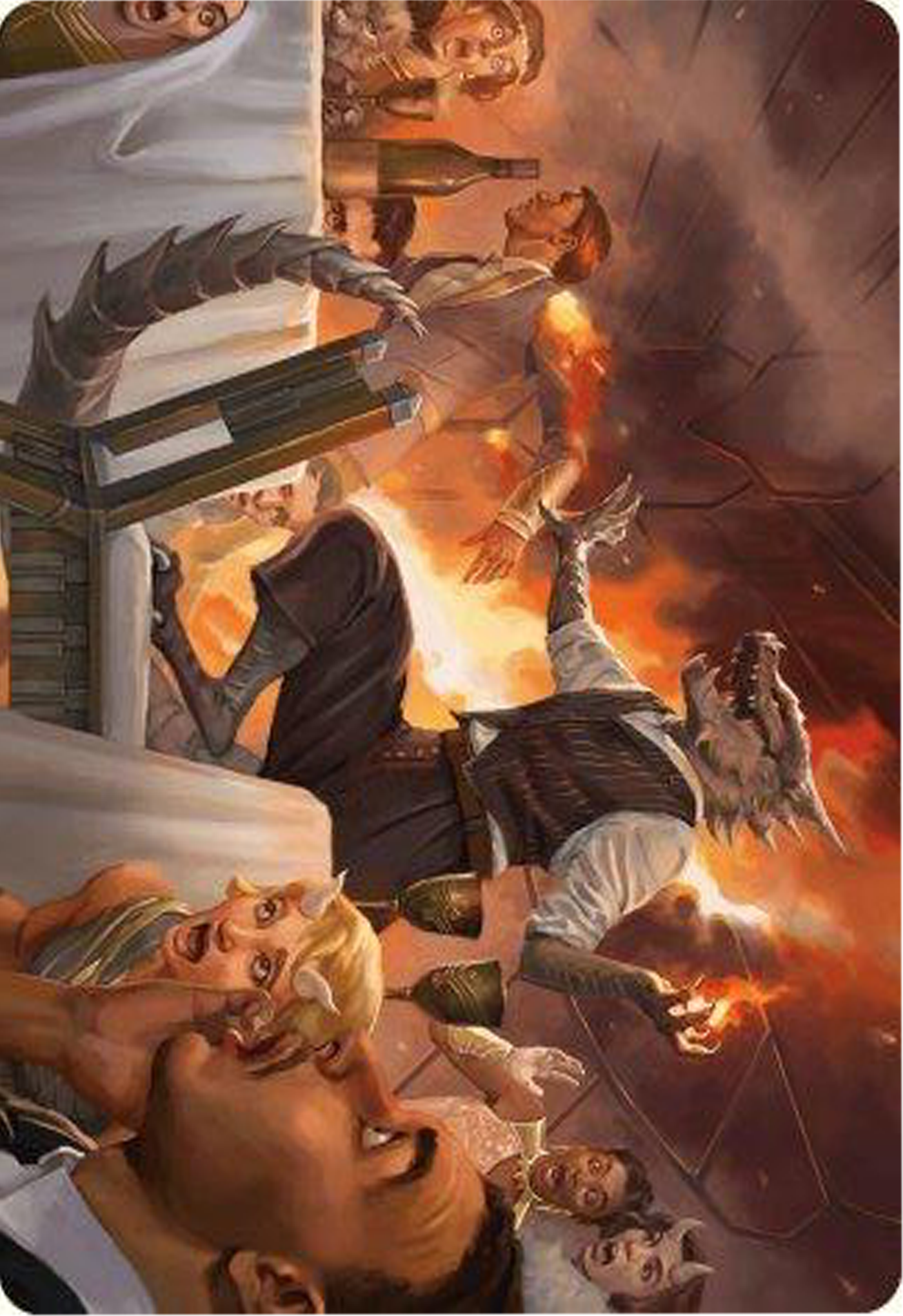 Party Thrasher Art Card [Modern Horizons 3 Art Series] | Clutch Gaming