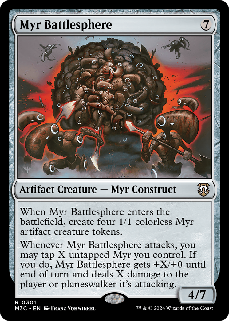 Myr Battlesphere [Modern Horizons 3 Commander] | Clutch Gaming