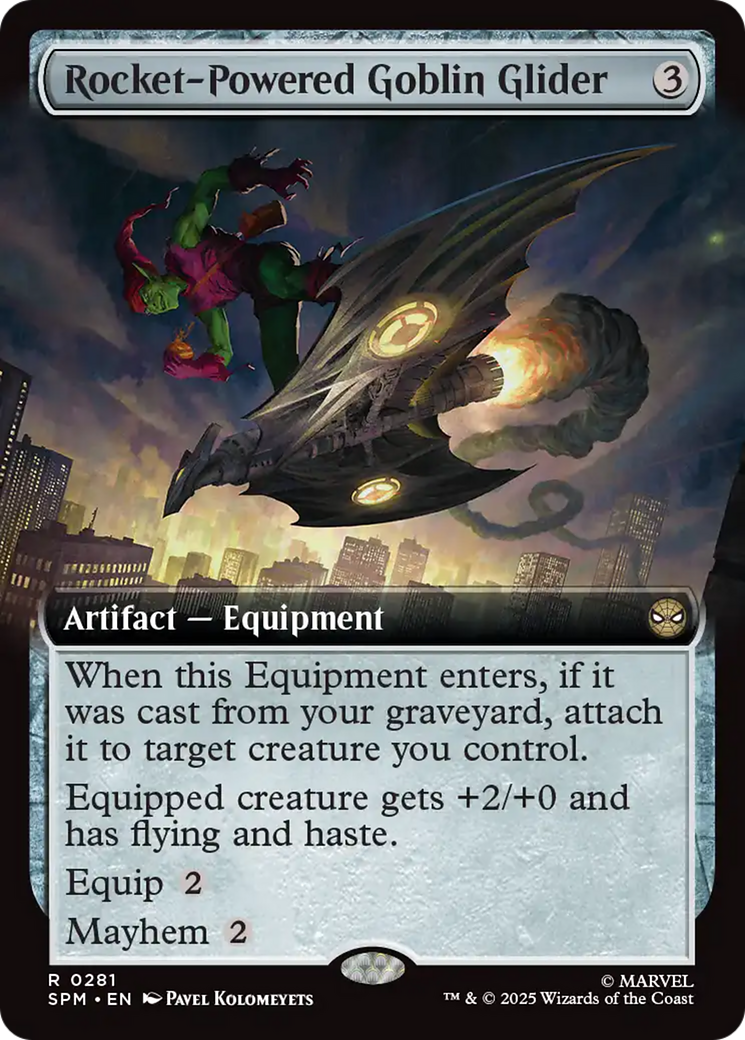 Rocket-Powered Goblin Glider (Extended Art) [Marvel's Spider-Man] | Clutch Gaming