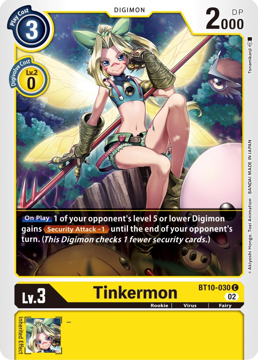 Tinkermon [BT10-030] [Xros Encounter] | Clutch Gaming