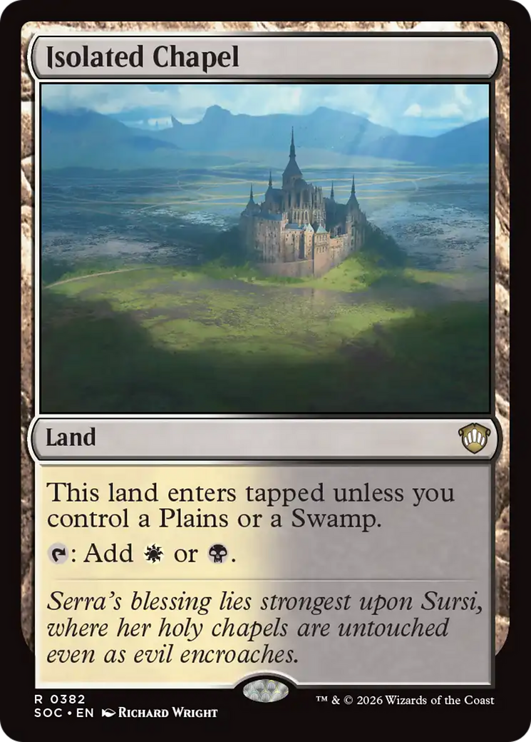 Isolated Chapel [Secrets of Strixhaven Commander] | Clutch Gaming