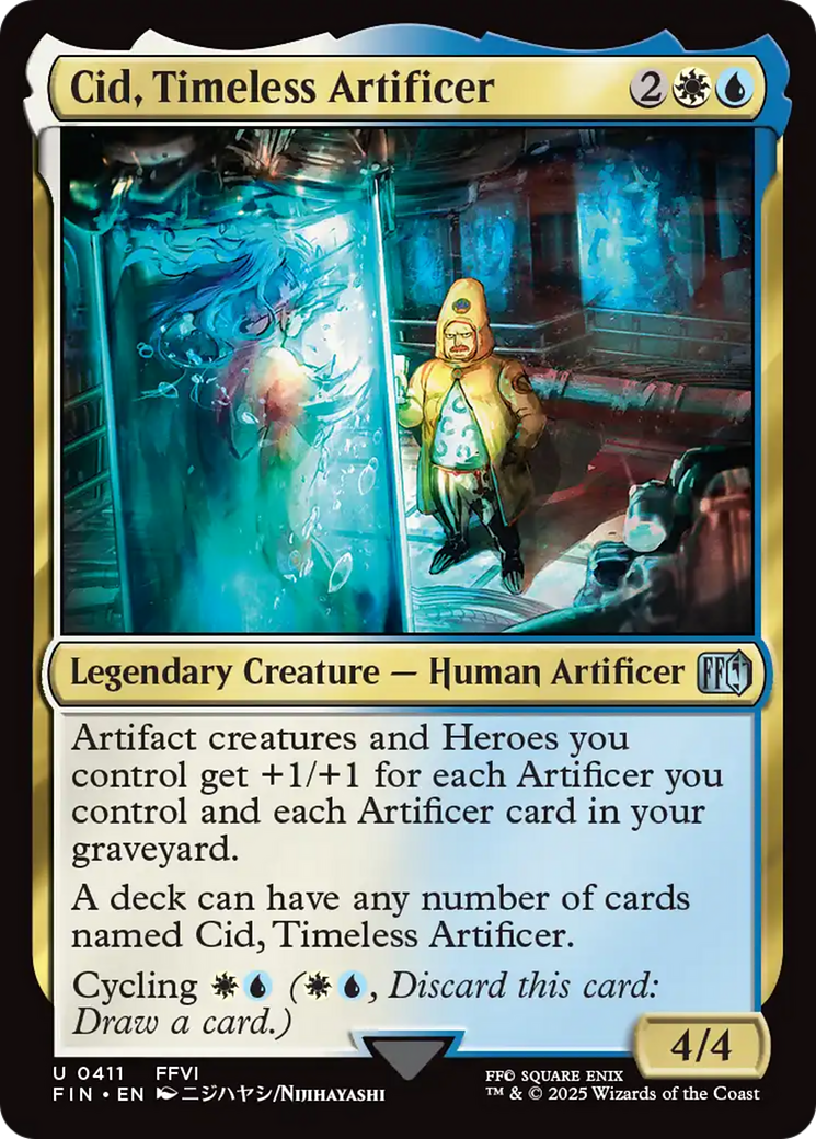 Cid, Timeless Artificer (0411) [FINAL FANTASY] | Clutch Gaming