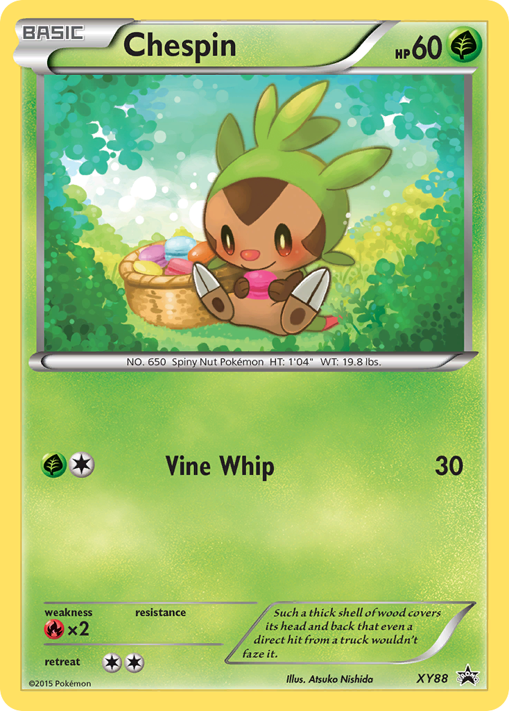 Chespin (XY88) (Collector Chest) [XY: Black Star Promos] | Clutch Gaming